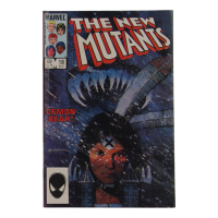 1984 "The New Mutants" Issue #18 Marvel Comic Book at PristineAuction.com