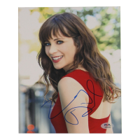Zooey Deschanel Signed 8x10 Photo (PSA) at PristineAuction.com
