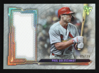 Paul Goldschmidt 2020 Topps Triple Threads Single Jumbo Relics #SJRPGO #5/36 at PristineAuction.com