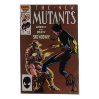 1986 "The New Mutants" Issue #41 Marvel Comic Book at PristineAuction.com
