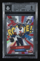 CJ Stroud 2023 Wild Card Alumination Comix Blue 2 Rainbow Red White ROY Edition #ACCS RC #21/35 (BGS 9) at PristineAuction.com
