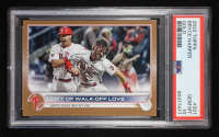Bryce Harper 2022 Topps Gold #321 City of Walk-Off Love #499/2022 (PSA 10) at PristineAuction.com