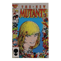 1986 "The New Mutants" Issue #45 Marvel Comic Book at PristineAuction.com