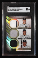 Jasson Dominguez / Juan Soto / Aaron Judge 2024 Topps Triple Threads Combo Triple Relics #RCCJSD #26/36 (SGC 9) at PristineAuction.com