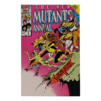 1986 "The New Mutants Annual" Issue #2 Marvel Comic Book at PristineAuction.com