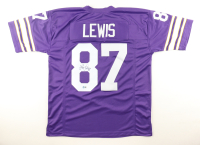 Leo Lewis Signed Jersey (Beckett) at PristineAuction.com