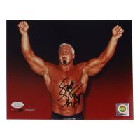Scott Steiner Signed WWE 8x10 Photo Inscribed "Big Poppa Pump" (JSA) at PristineAuction.com