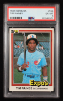 Tim Raines 1981 Donruss #538 RC (PSA 6) at PristineAuction.com