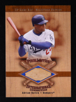 Adrian Beltre 2001 SP Game Bat Milestone Piece of Action International #IAB at PristineAuction.com