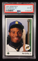 Ken Griffey Jr. 1989 Upper Deck #1 RC (PSA 6) at PristineAuction.com