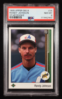 Randy Johnson 1989 Upper Deck #25 RC (PSA 8) at PristineAuction.com