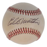 Eddie Mathews Signed ONL Baseball (JSA) at PristineAuction.com