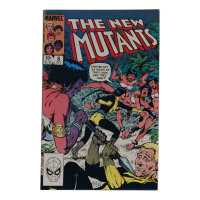 1983 "The New Mutants" Issue #8 Marvel Comic Book at PristineAuction.com