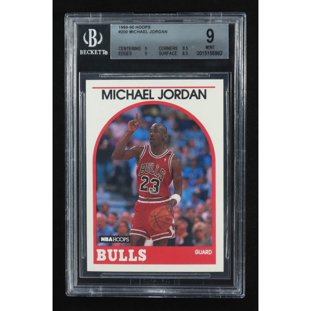 Michael Jordan 1989-90 Hoops #200 (BGS 9) at PristineAuction.com