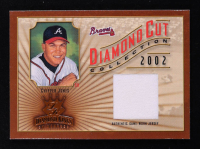Chipper Jones 2002 Diamond Kings Diamond Cut Collection Jersey #DC60 #317/500 at PristineAuction.com
