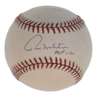 Paul Molitor Signed OML Baseball Inscribed "HOF 04" (JSA) at PristineAuction.com