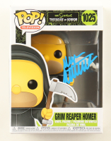 Dan Castellaneta Signed "The Simpsons Treehouse of Horror" Grim Reaper Homer #1025 Funko Pop Vinyl Figure (Beckett) at PristineAuction.com