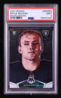 Brock Bowers 2024 Panini Mosaic Micro Mosaic #8 RC (PSA 9) at PristineAuction.com