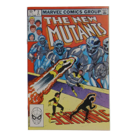 1983 "The New Mutants" Issue #2 Marvel Comic Book at PristineAuction.com
