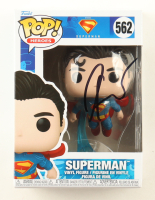 David Corenswet Signed "Superman" #562 Superman Funko Pop! Vinyl Figure (Beckett) at PristineAuction.com