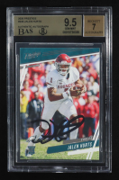 Jalen Hurts Signed 2020 Prestige #248 RC (Beckett 9.5 | Auto Grade BGS 7) at PristineAuction.com