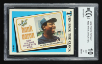 Hank Aaron 1989 Topps Tiffany #663 TBC (BCCG 10) at PristineAuction.com