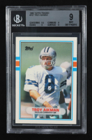Troy Aikman 1989 Topps Traded #70T RC (BGS 9) at PristineAuction.com