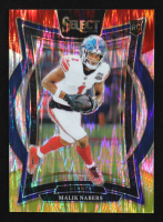 Malik Nabers 2024 Select Prizm Red and Yellow Shock #29 RC at PristineAuction.com