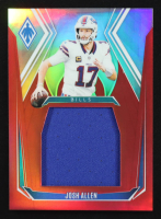 Josh Allen 2024 Panini Phoenix Pandora Patches Red #14 #36/99 at PristineAuction.com