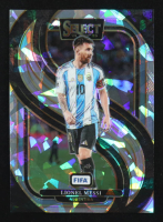 Lionel Messi 2024-25 Select FIFA Ice #158 at PristineAuction.com