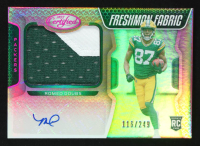 Romeo Doubs 2022 Certified Mirror Pink #234 Jersey Autograph RC #116/249 at PristineAuction.com