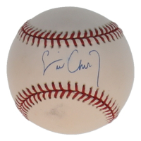 Eric Chavez Signed OML Baseball (JSA) at PristineAuction.com