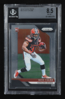 Nick Chubb 2018 Panini Prizm #213 RC (BGS 8.5) at PristineAuction.com