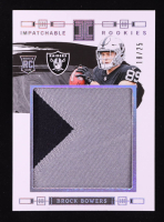 Brock Bowers 2024 Panini Impeccable ImPatchable Rookies Silver #6 #18/25 RC at PristineAuction.com
