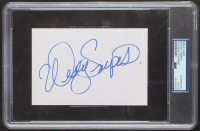 Wesley Snipes Signed 4x6 Index Card (PSA) at PristineAuction.com