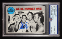 Nolan Ryan Signed 1970 Topps #198 NL Playoff Summary / Mets Celebrate w / Nolan Ryan (PSA | Auto 10) at PristineAuction.com