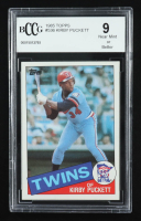 Kirby Puckett 1985 Topps #536 RC (BCCG 9) at PristineAuction.com