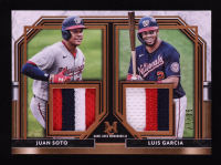 Luis Garcia / Juan Soto 2021 Topps Museum Collection Dual Meaningful Material Relics Copper #DMRSG #27/35 at PristineAuction.com