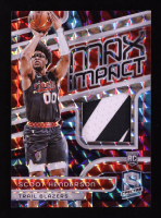 Scoot Henderson 2023-24 Panini Spectra Max Impact Jerseys Interstellar #22 #68/75 RC at PristineAuction.com