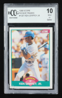 Ken Griffey Jr. 1989 Score Rookie/Traded #100T RC (BCCG 10) at PristineAuction.com