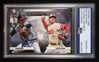Nolan Ryan Signed 2023 Topps Update Time-Spanning Tandems #TS20 Shohei Ohtani / Nolan Ryan (PSA | Auto 10) at PristineAuction.com