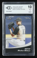 Shohei Ohtani 2018 Leaf Ohtani Limited Edition #LE01 RC (BCCG 10) at PristineAuction.com