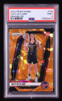 Caitlin Clark 2024 Panini Prizm WNBA Prizms Orange Ice #145 RC (PSA 9) at PristineAuction.com