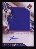 Malik Nabers 2024 Topps Resurgence Resurgence Rookie Patch Autographs #RPAMN RC at PristineAuction.com