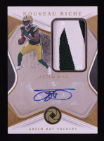 Jayden Reed 2024 Panini Gold Standard Nouveau Riche Patch Autographs Holo Gold #22 #08/15 at PristineAuction.com