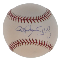 Roger Clemens Signed OML Baseball Inscribed "Cy 7" (JSA) at PristineAuction.com
