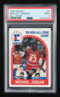 Michael Jordan 1989-90 Hoops #21 AS (PSA 9) at PristineAuction.com
