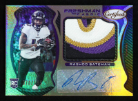 Rashod Bateman 2021 Certified Mirror Bronze #210 Jersey Autograph RC #70/199 at PristineAuction.com