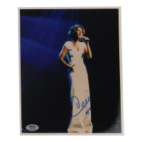 Celine Dion Signed 8x10 Photo Inscribed "90..." (PSA) at PristineAuction.com