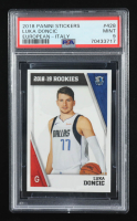 Luka Doncic 2018-19 Panini Stickers European Italy #428 RC (PSA 9) at PristineAuction.com